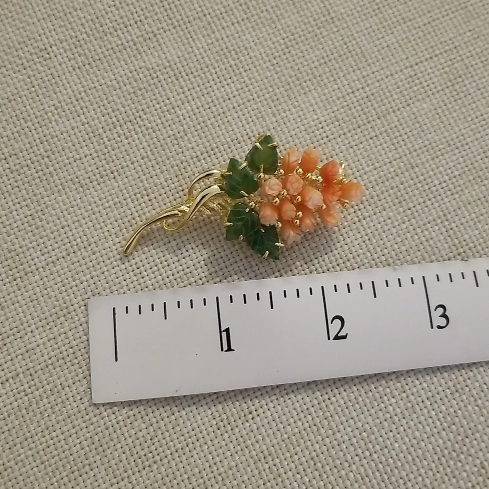 Pink Flower Pin - Picture 3 of 4